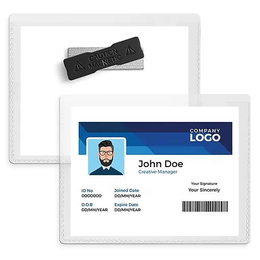Staples Magnetic Name Badge Holder Kit, 3\\ Bargain