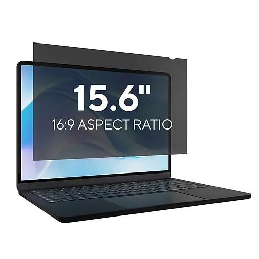 Staples TECH Anti-Glare Privacy Filter for 15.6\\ Brand New