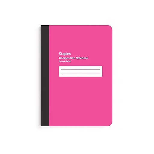 Must Have Staples Small Composition Notebook, 5\\