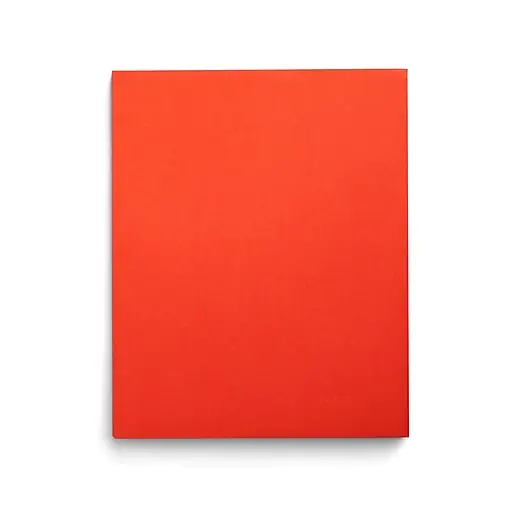 Staples Smooth 2-Pocket Paper Folder, Orange, 25/Box (27535-CC) New Release