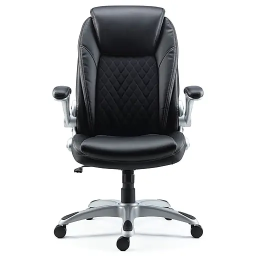 Limited Offer Staples Sorina Ergonomic Bonded Leather Swivel Executive Chair, Black (58262)