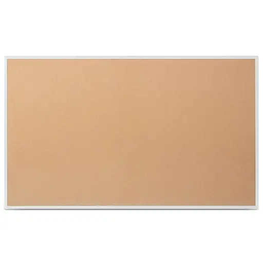 Hot Deal Staples Cork Bulletin Board, Aluminum Frame, 5'W x 3'H (28316-CC)