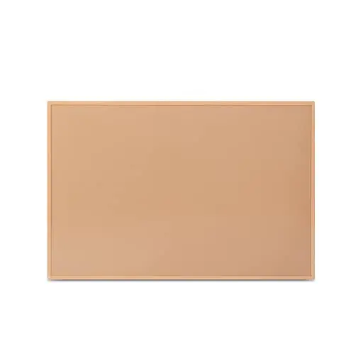 Staples Cork Bulletin Board, Oak Frame, 6'W x 4'H (ST52464-CC) Special Discount