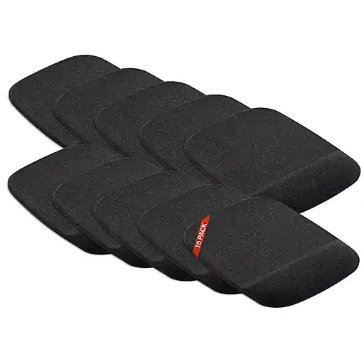 Price Cut Staples TECH Gel Non-Skid Mouse Pad/Wrist Rest Combo, Black, 10/Pack (79054-VB)