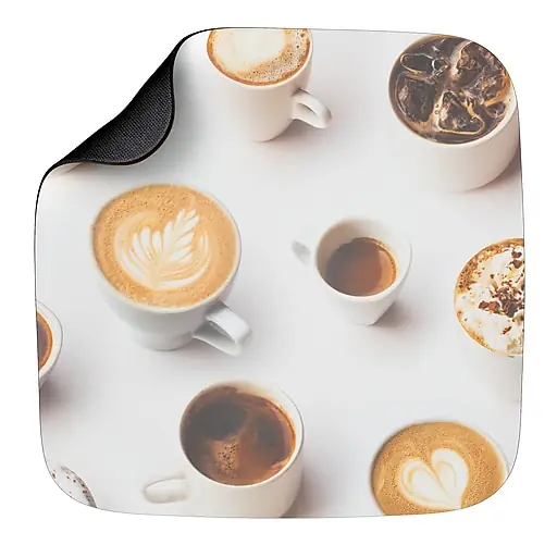 Staples TECH Non-Skid Mouse Pad, COFFEE SHOP (ST63284) Fan Favorite