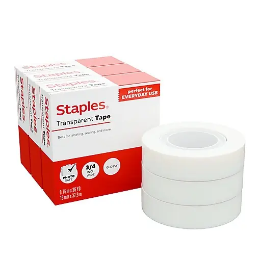 Staples Transparent Tape Refill, 3/4\\ Best Seller