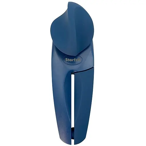 Sale Starfrit MightiCan Heavy-Duty Non-Slip Knob Can Opener, Blue (092078-006-0000)