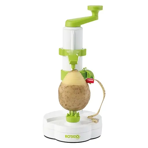 Starfrit Rotato Stainless Steel Manual Peeler, Green (092904-003-0000) Genuine