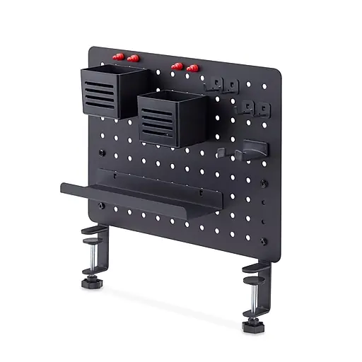 StarTech 1612B 13H x 17W Desk Pegboard, Black, 1 Pack (1612B-DESK-PEGBOARD) Warranty Included