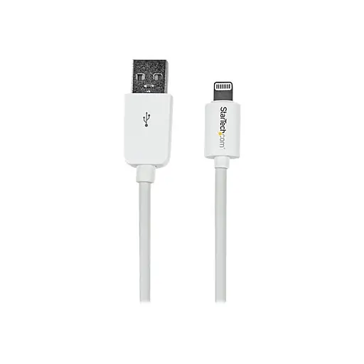 StarTech 4 Pin USB Cable for All iPhones, White (USBLT3MW) Handmade