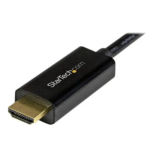 StarTech MDP2HDMM5MB 15.4' Mini DisplayPort/HDMI Audio/Video Cable, Black Clearance