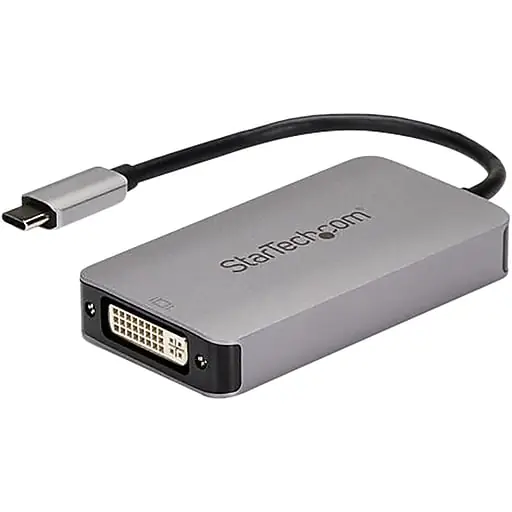 StarTech USB-C to DVI-I Adapter, Male to Female (CDP2DVIDP) Get Yours