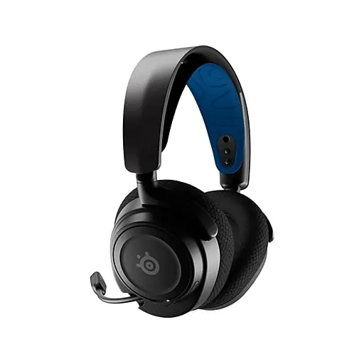 Viral SteelSeries Arctis Nova 7P Wireless Bluetooth Gaming Over-the-Ear Headset, USB-C, Black (61559)