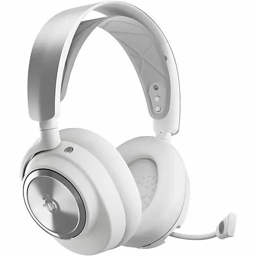 Don’t Miss Out SteelSeries Arctis Nova Pro Wireless Noise Canceling Bluetooth Stereo Gaming Headset, 3.5mm Jack, White (61524)