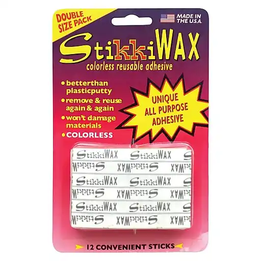 Buy Online StikkiWorks Reusable Adhesive StikkiWAX, 12/Pack (STK02010)