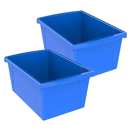 Storex Plastic Medium Classroom Storage Bin, 16.75\\ Express Delivery