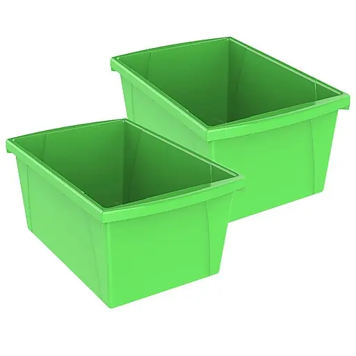 Buy Today Storex Plastic Medium Classroom Storage Bin, 16.75\\