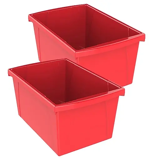 Storex Plastic Medium Classroom Storage Bin, 16.75\\ New Arrival