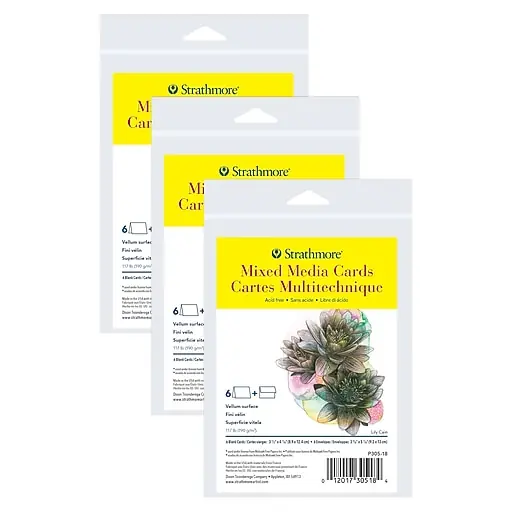 Strathmore 300 Series Mixed Media Cards & Envelopes, 4.875\\ No Minimum Order
