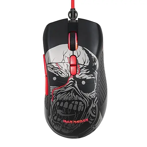 Fresh Stock Subsonic IRON MAIDEN® Ergonomic Optical Gaming Mouse, Multicolored (SA5612-IM1)