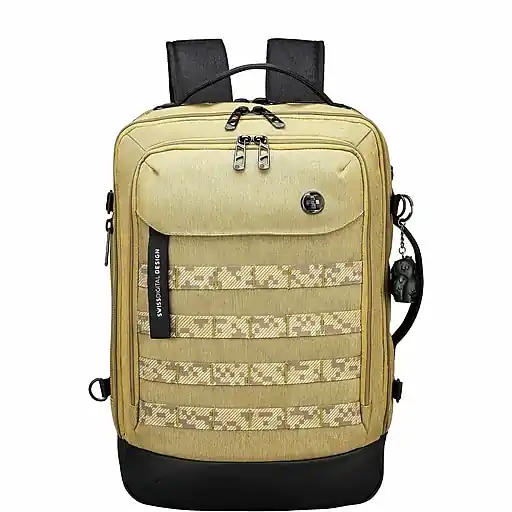 SwissDigital BERG Laptop Backpack, Large, Dark Khaki (SD1647-23) Budget