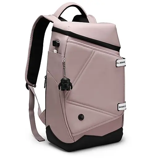 SwissDigital SEON L+ Mountain-Shaped Laptop Backpack, Large, Lotus (SD1650-82) Latest