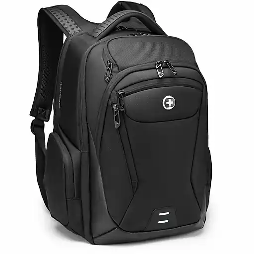 Original SwissDigital TERABYTE NG Backpack Laptop Backpack, Large, Black (SD1695-01)