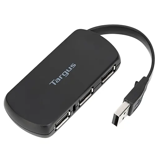 Targus 4-Port USB 2.0 Hub, Black (ACH114US) Big Sale