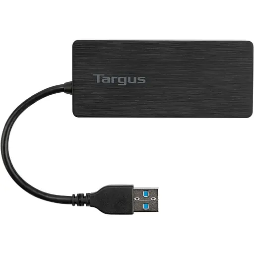 Targus 4-Port USB 3.0 Hub, Black (ACH124US) Price Cut