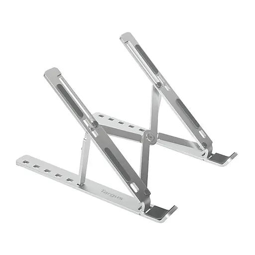 Targus Aluminum Portable Adjustable Ergonomic Laptop/Tablet Stand, Silver (AWE810GL) Clearance