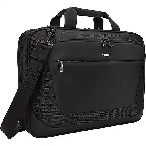 Targus CityLite Expandable Polyester Briefcase, Laptop Compatible, Black (TBT053US) Sale