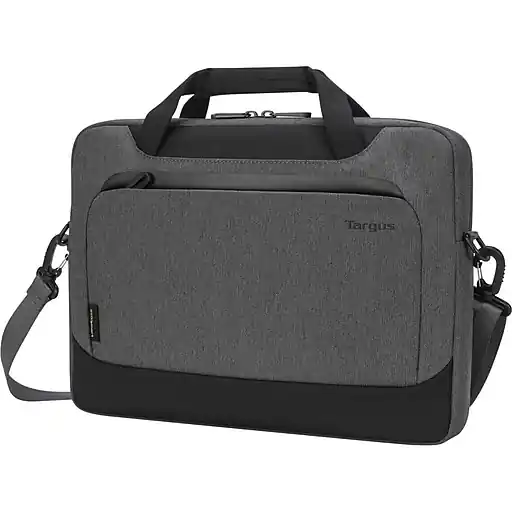 Targus Cypress Briefcase, Laptop Compatible, Gray (TBS92602GL) Clearance