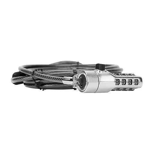 Targus DEFCON Compact Serialized Combo Cable Lock, Black (ASP71GLX-S) Best Seller