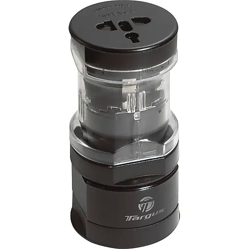 Direct From Factory Targus World Power Travel Adapter for PC/Mac/Netbook, 110 - 250 VAC, Black (APK01US1)