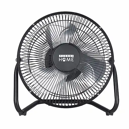Techni Home 9” Desk Fan, 2 Speed, Black (RTA-09HV-FAN) Hot Picks