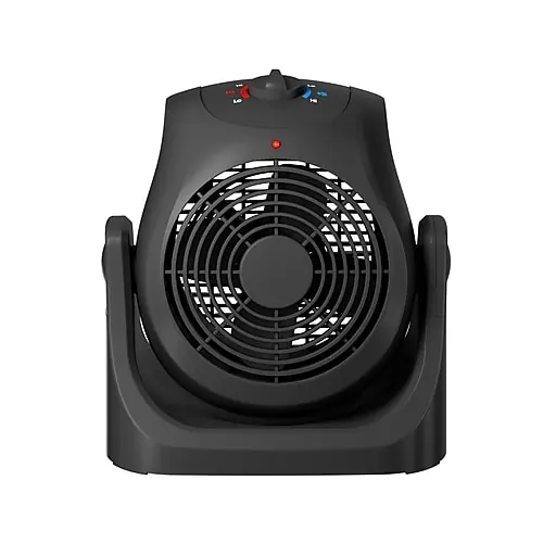 Techni Home Dual Comfort 2-in-1 Desk Fan, 2 Speed, Black (RTA-21H-FAN) Affordable