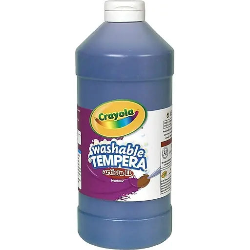 Best Choice Tempera Paint, Economy, Blue, Quart Bottle