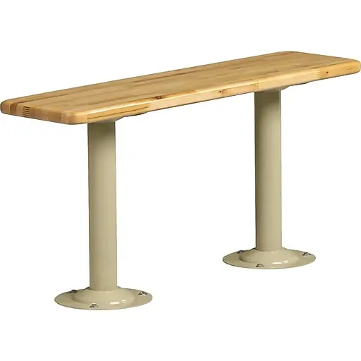 Place Order Tennsco Locker Bench Only, Hard Maple Laminate, 1 1/4\\