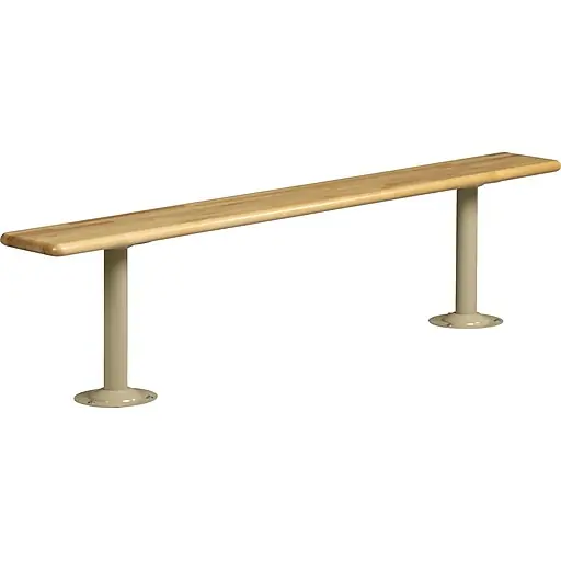Deal Tennsco Locker Bench Only, Hard Maple Laminate, 1 1/4\\