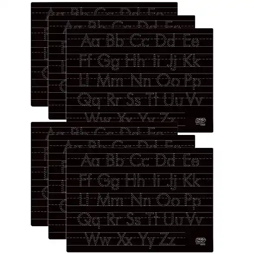 In Demand The Pencil Grip Activity Playmat - Letters (2-Sided), Pack of 6