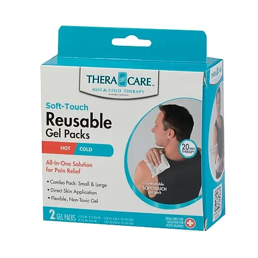 TheraCare Soft-Touch Joint Pain Relief Hot & Cold Pack, 2/Pack (24-914) No Minimum Order