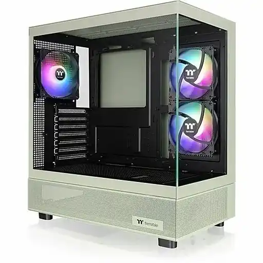 Thermaltake View 270 Plus TG ARGB ATX Mid-Tower Gaming Computer Case, Matcha Green (CA-1Y7-00MEWN-01) Exclusive Offer
