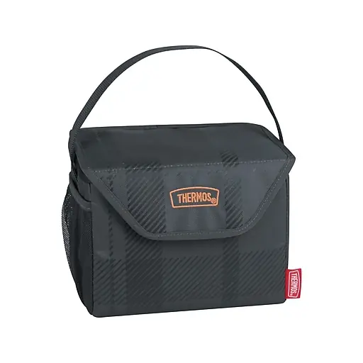 Deal Thermos 6-Can Cooler, Charcoal/Blue (C42106004ST)