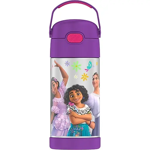 Thermos FUNtainer Encanto Stainless Steel Vacuum Insulated Water Bottle, 12 oz. (EAF4102EC6) Crafted