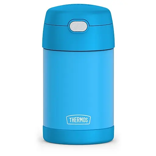 Thermos FUNtainer Food Jar Stainless Steel Insulated Food Jar, Electric Blue, 16 oz. (EAF31104BL6) Popular