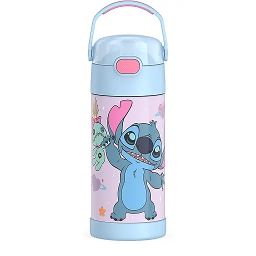 Thermos FUNtainer Stitch Stainless Steel Vacuum Insulated Water Bottle, 12 oz. (F4106SI6ST) Factory Price
