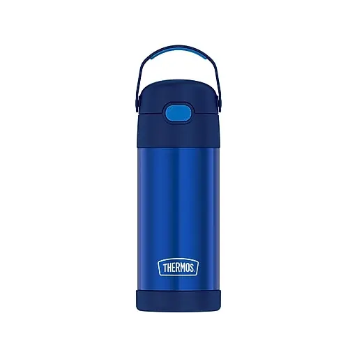 Thermos FUNtainer Stainless Steel Vacuum Insulated Water Bottle, 12 oz. (F4103NLB6ST) Buy Direct
