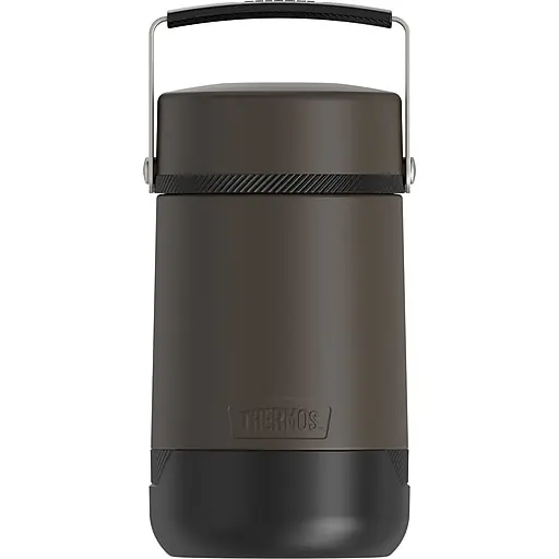 Top Rated Thermos Guardian Collection Stainless Steel Insulated Food Jar, Black, 27 oz. (EATS3039BKT6)