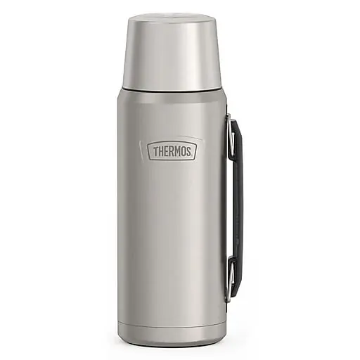 Thermos Icon Stainless Steel Vacuum Insulated Beverage Bottle, 40 oz., Matte Stainless (EAIS2102MS4) Final Sale