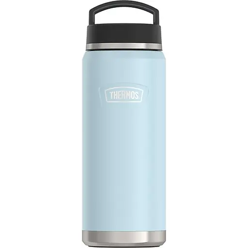 Free Shipping Thermos Icon Stainless Steel Vacuum Insulated Bottle, 40 oz., Glacier (EAIS2122GC4)